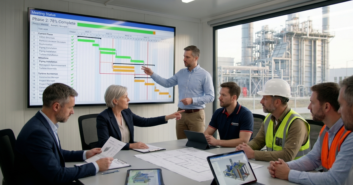 Project Management nei Progetti di Impianti Industriali